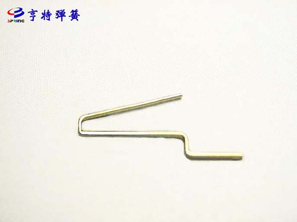 转接盒镀金异形弹簧